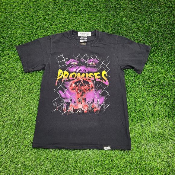 Broken-Promises Shirt Small 17x25 New-York - Picture 1 of 15